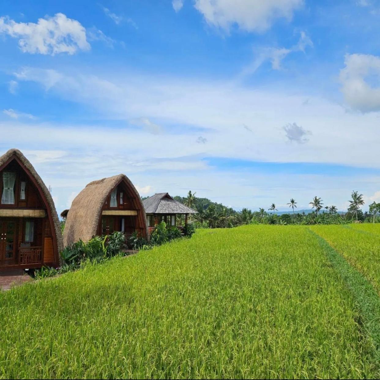 Cabé Bali Hotel Jasri Bagian luar foto